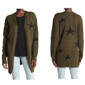 Sweet Romeo Olive Green Star Sweater